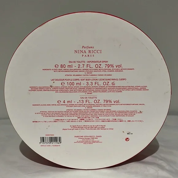 Nina Ricci Paper Parfum Round Box - Picture 6 of 13